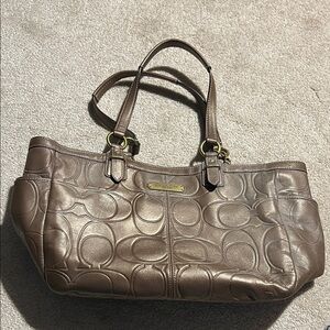 Coach Chic Brown Shoulder Bag
